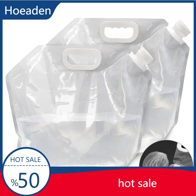 

10L Camping Water Bag Container Portable Foldable Outdoor Hiking Soft Flask