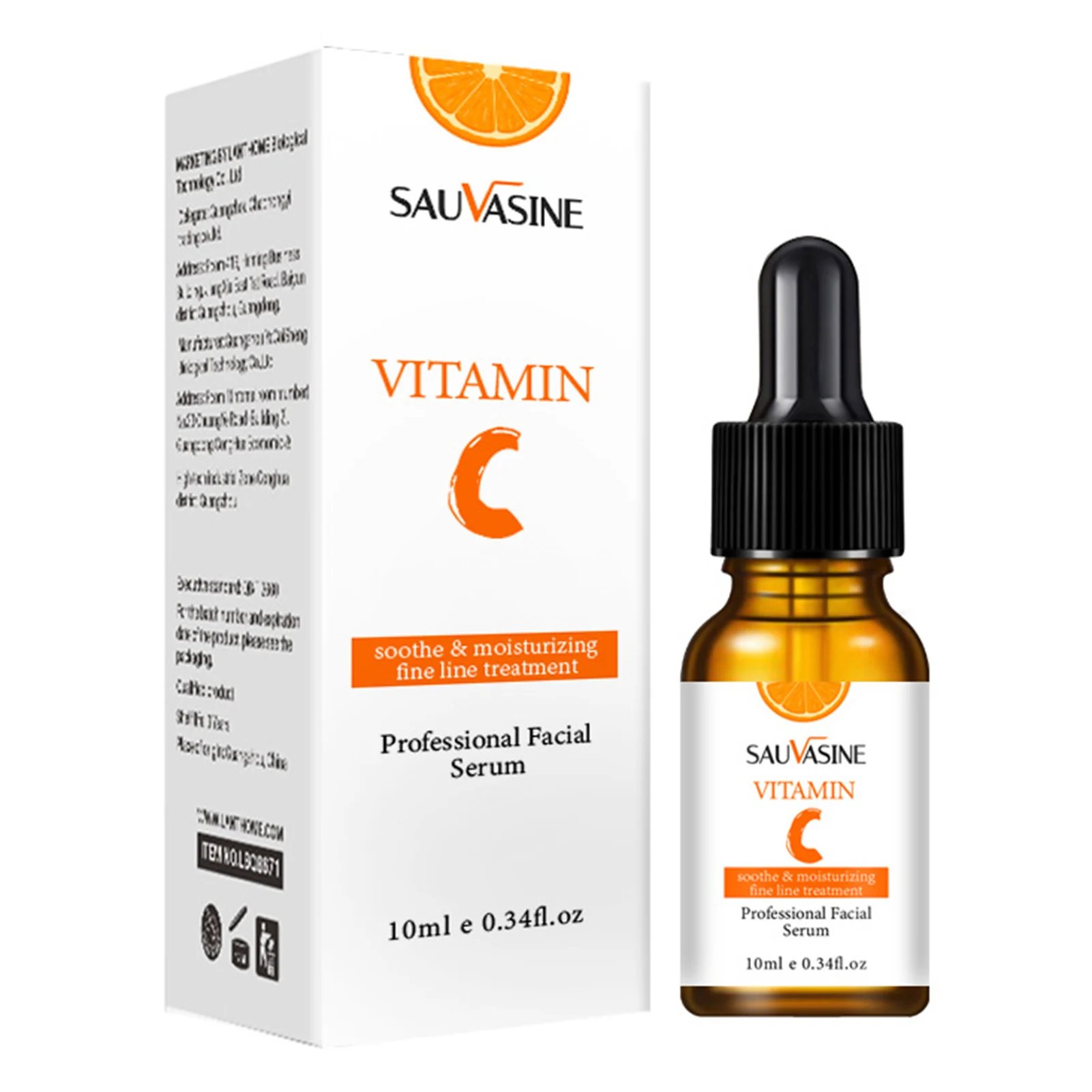 

Vitamin C Face Serum Essence Oil Anti-Aging Whitening Brightening Moisturizing Improve Roughness Dark Spots Facial Skin Care