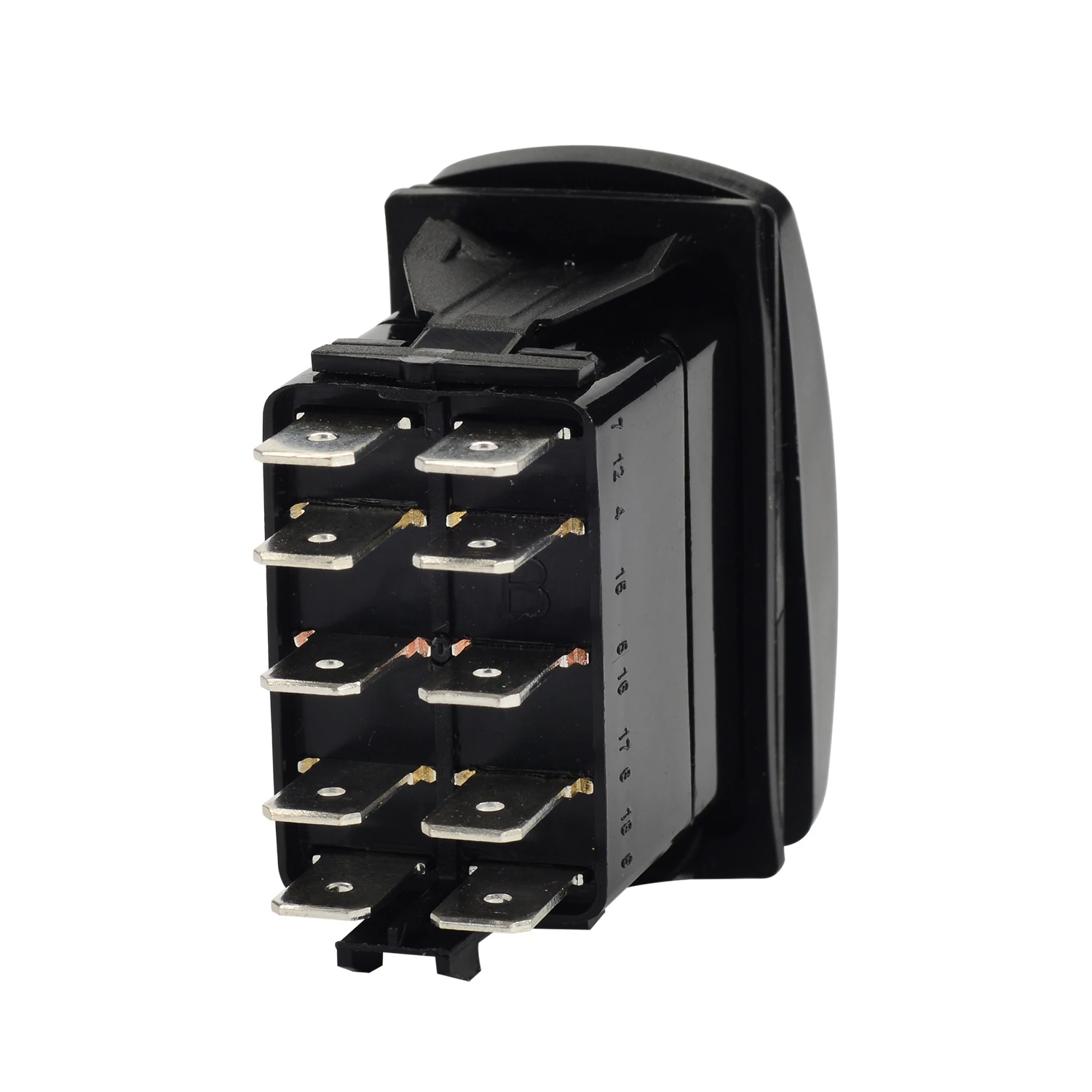 

8/10-контактный Белый Переключатель объектива синий светодиод DPDT 3 позиции 12 В/24 В водонепроницаемые 144 наклейки для автомобиля лодки фургона Can Am Carling