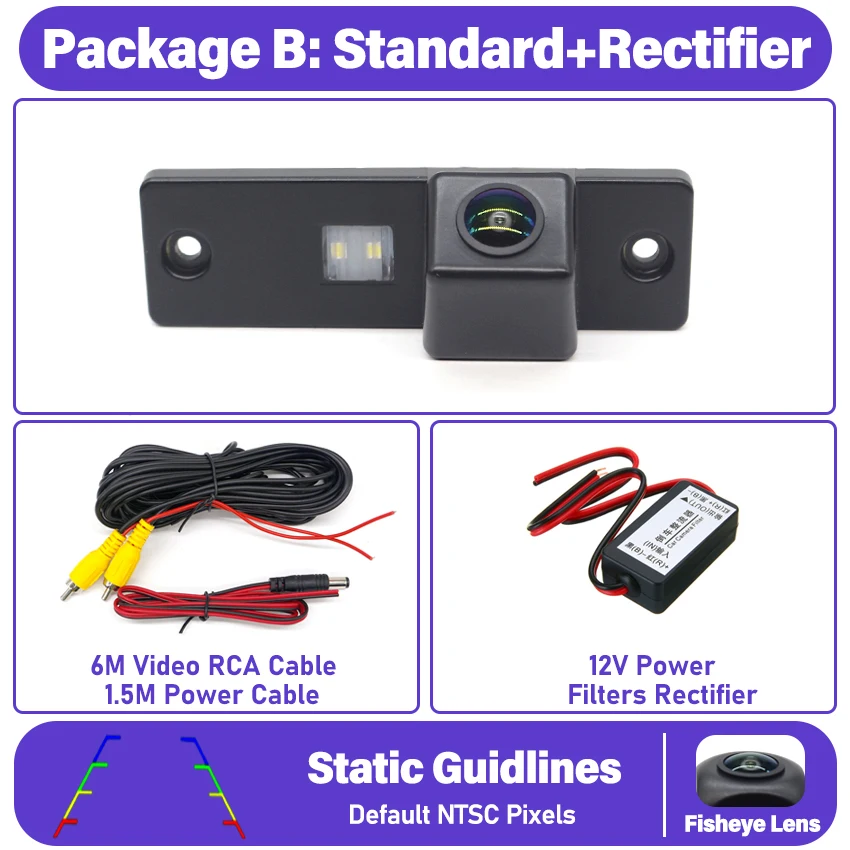 

Автомобильная камера заднего вида для Toyota Highlander 2000 2001 2002 2003 2004 2005 2006 2007 HD Водонепроницаемая камера заднего вида для парковки