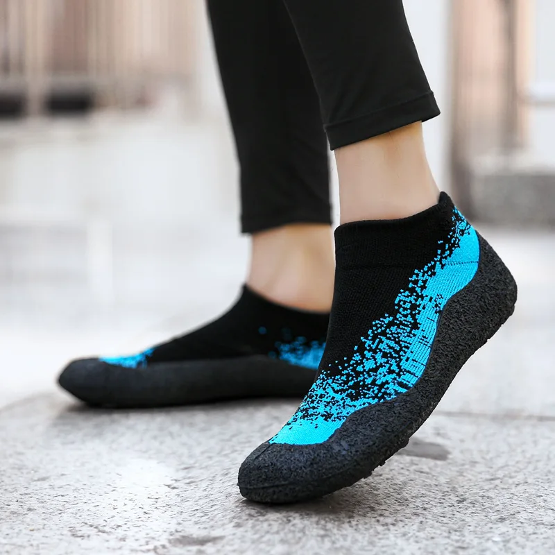 2023 Treadmill Fitness Gym Shoes Men Cycling Yoga Sport Sock Shoe Women Jogging Training Sneakers Unisex Soft Slip-on Trainers