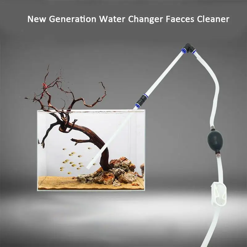 

Aquarium Clean Vacuum Water Change Changer Gravel Aquarium Fish Tank Vacuum Siphon Pump Cleaner Sand Washing Faeces Clean 2023