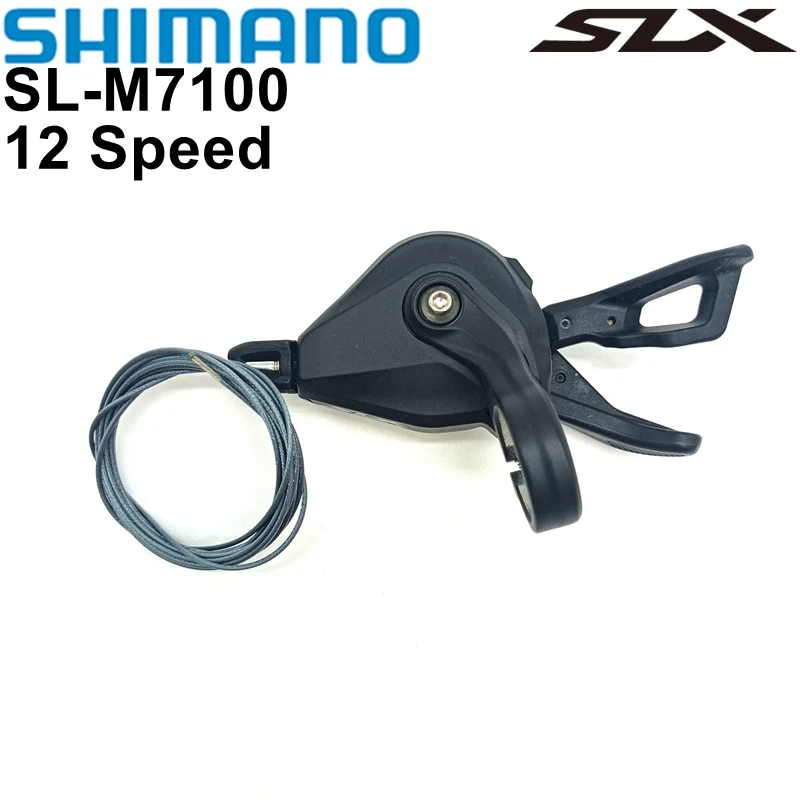 

Рычаг переключения передач Shimano SLX SL-M7100 12 Скоростей для горного велосипеда M7100 12 S правый рычаг переключения передач RAPIDFIRE PLUS SL M7100
