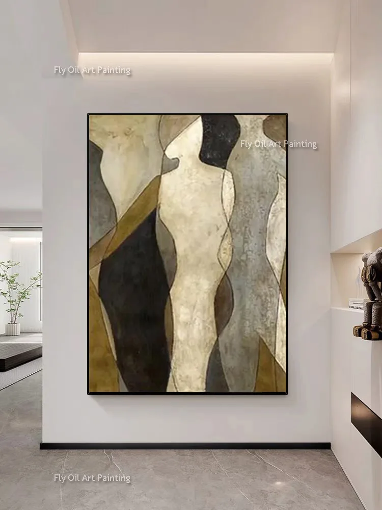 

Набор картин FLY OIL ART Абстрактная живопись маслом 2 шт