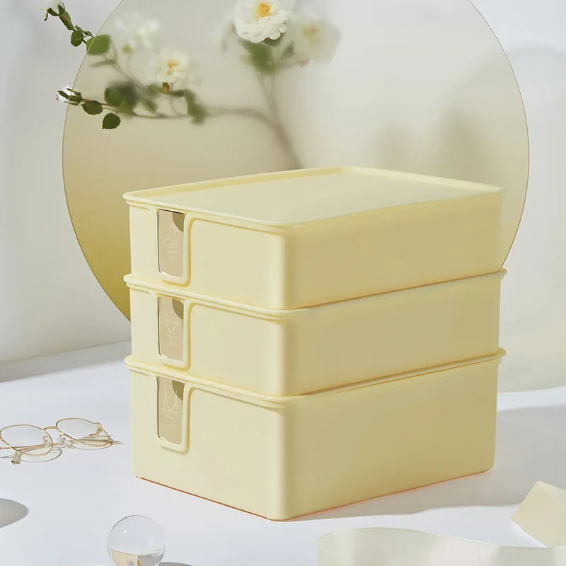 

3 In 1Storage Box Space Saving Home Decoration Organizer Underwear Storage Box Bedroom Closet Drawer Organizer Bra Panties Sock