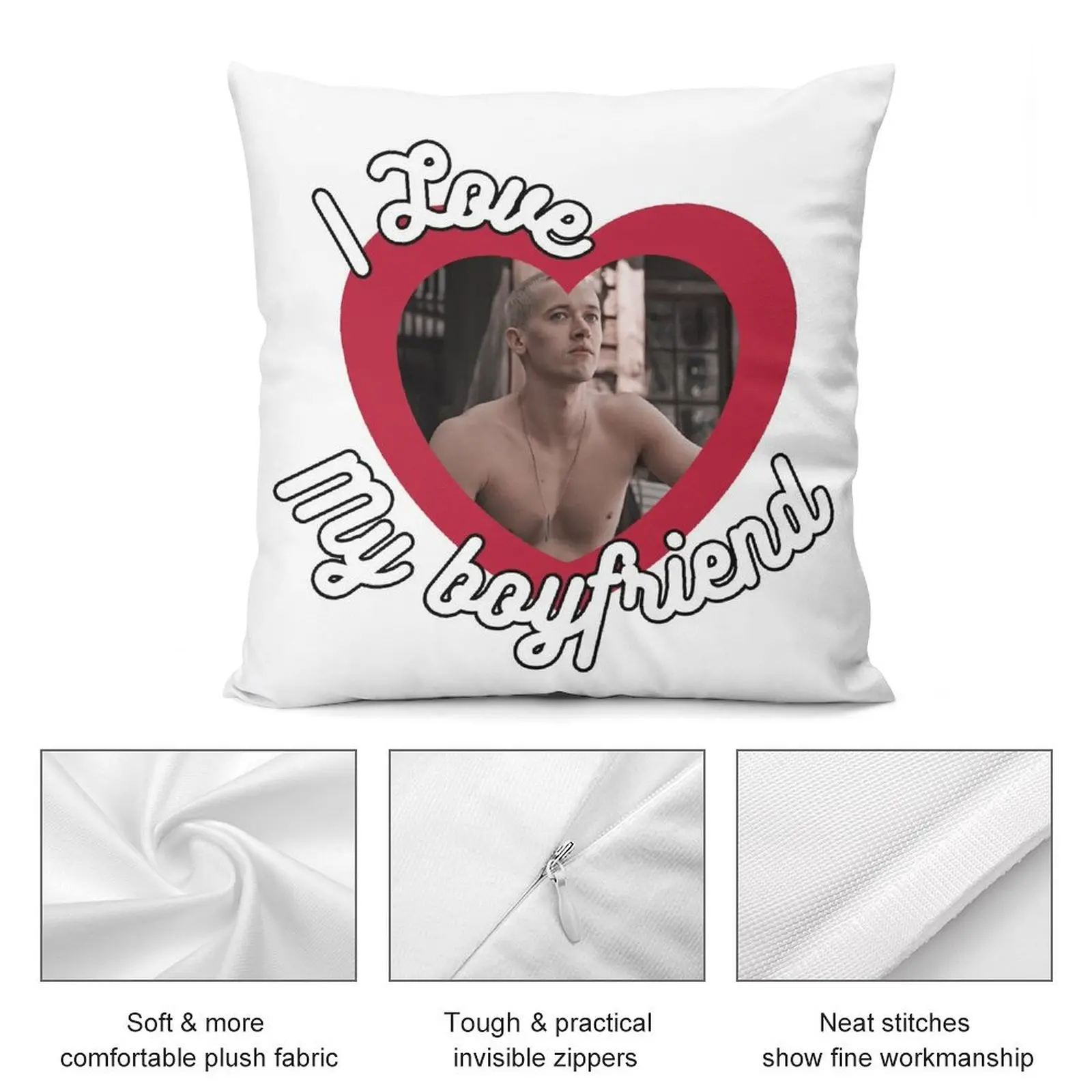 Я люблю своего парня Tom Blyth декоративная подушка рождественские украшения для