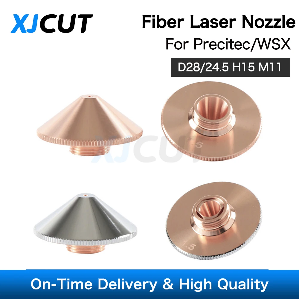 Лазерная насадка XJCUT для Precitec WSX однослойная двухслойная диаметром 28 мм калибр 0 8-5