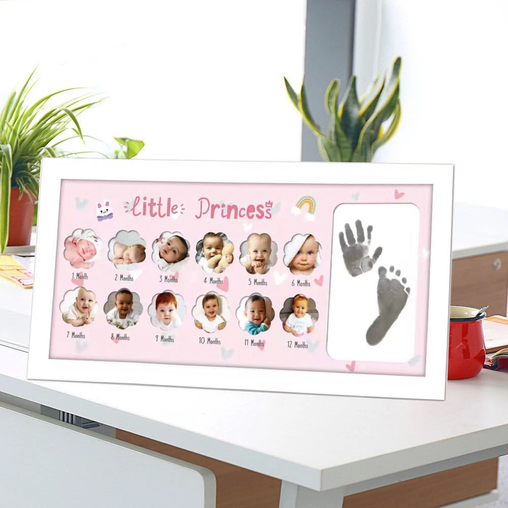 Ylsteed фоторамка для младенцев и малышей унисекс рисунок создатель ручных следов