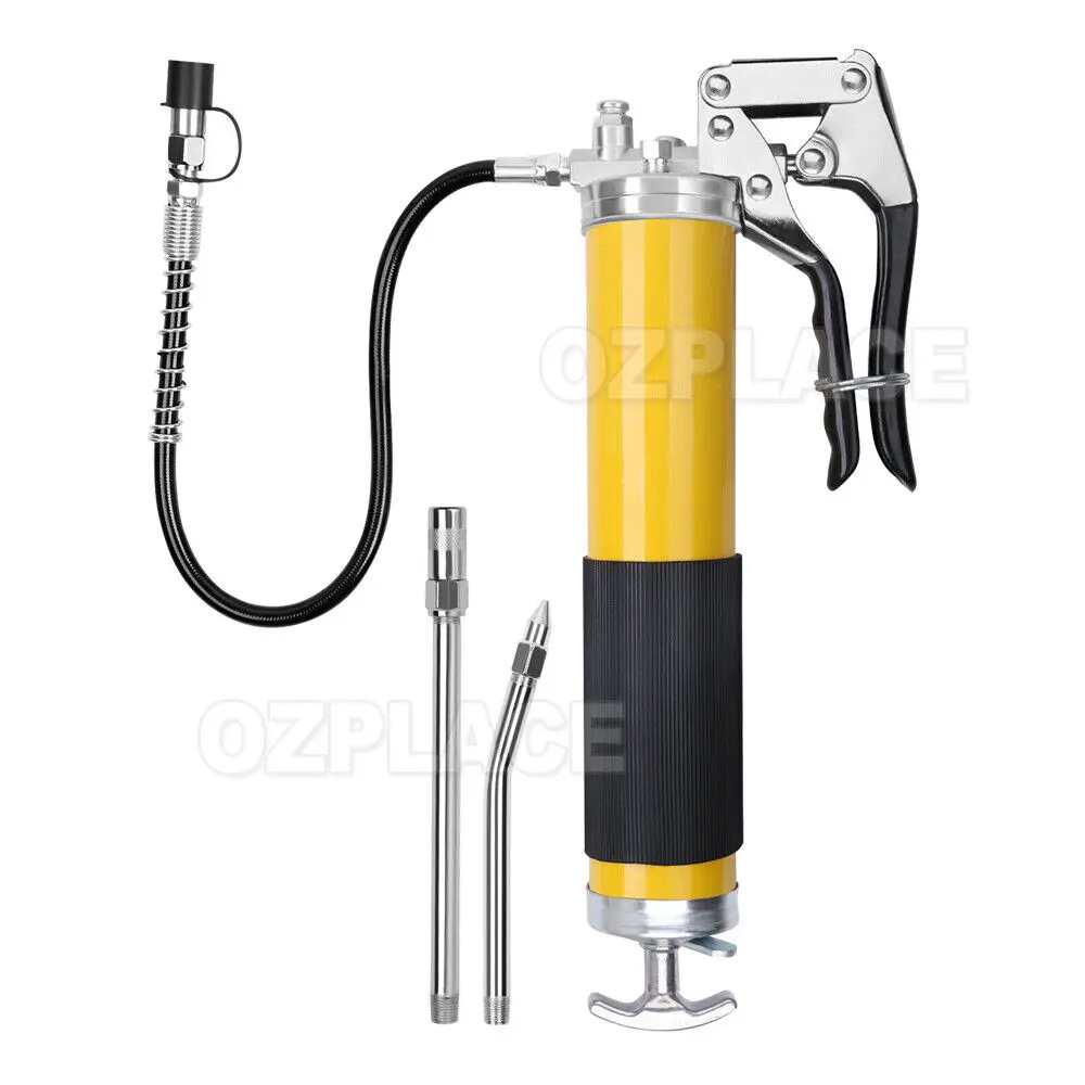 Пистолет для смазки psi гибкий шланг пистолета сверхмощный цилиндр с картриджем