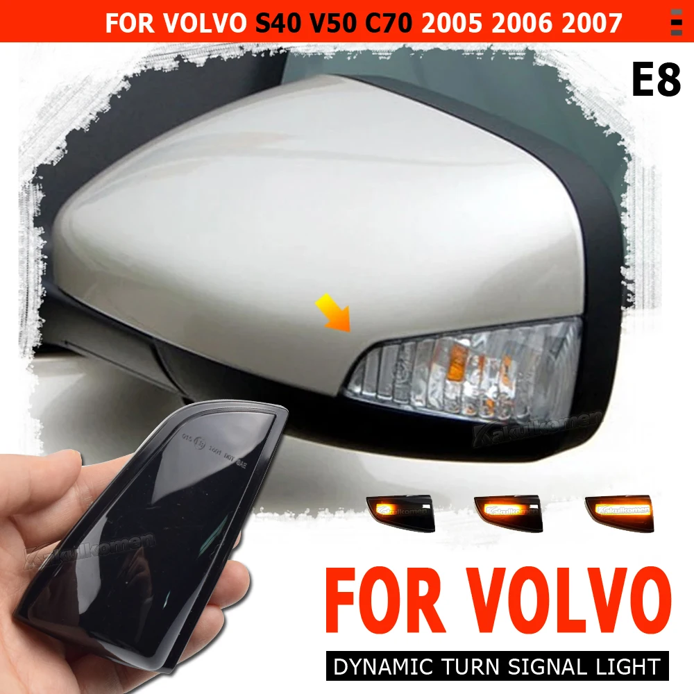 Фонарь поворотника для Volvo S40 2004-2007 V50 2004-2008 C70 2006-2009 |