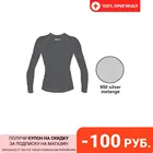 Футболка с длинным рукавом ACCAPI TECNOSOFT PLUS EVO LONG SL.T-SHIRT LADY silver (серый) (US:XS)
