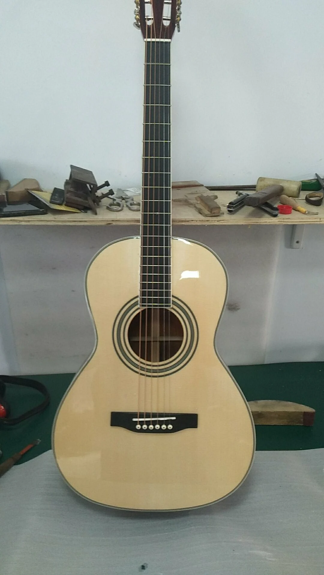 000-45 Делюкс 5 А твердая кокоболо/твердая европейская ель 12 ладов стальные струнные