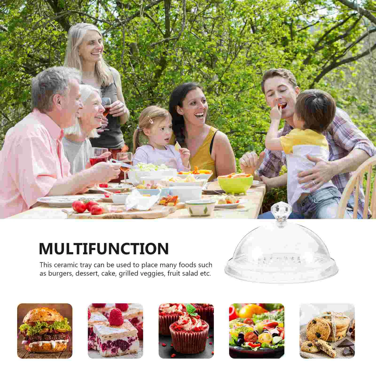 Форма для торта прозрачная витрина подставка кондитерских изделий ресторан