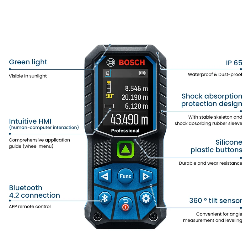 Дальномер лазерный Bosch GLM 50-27 CG 50 м