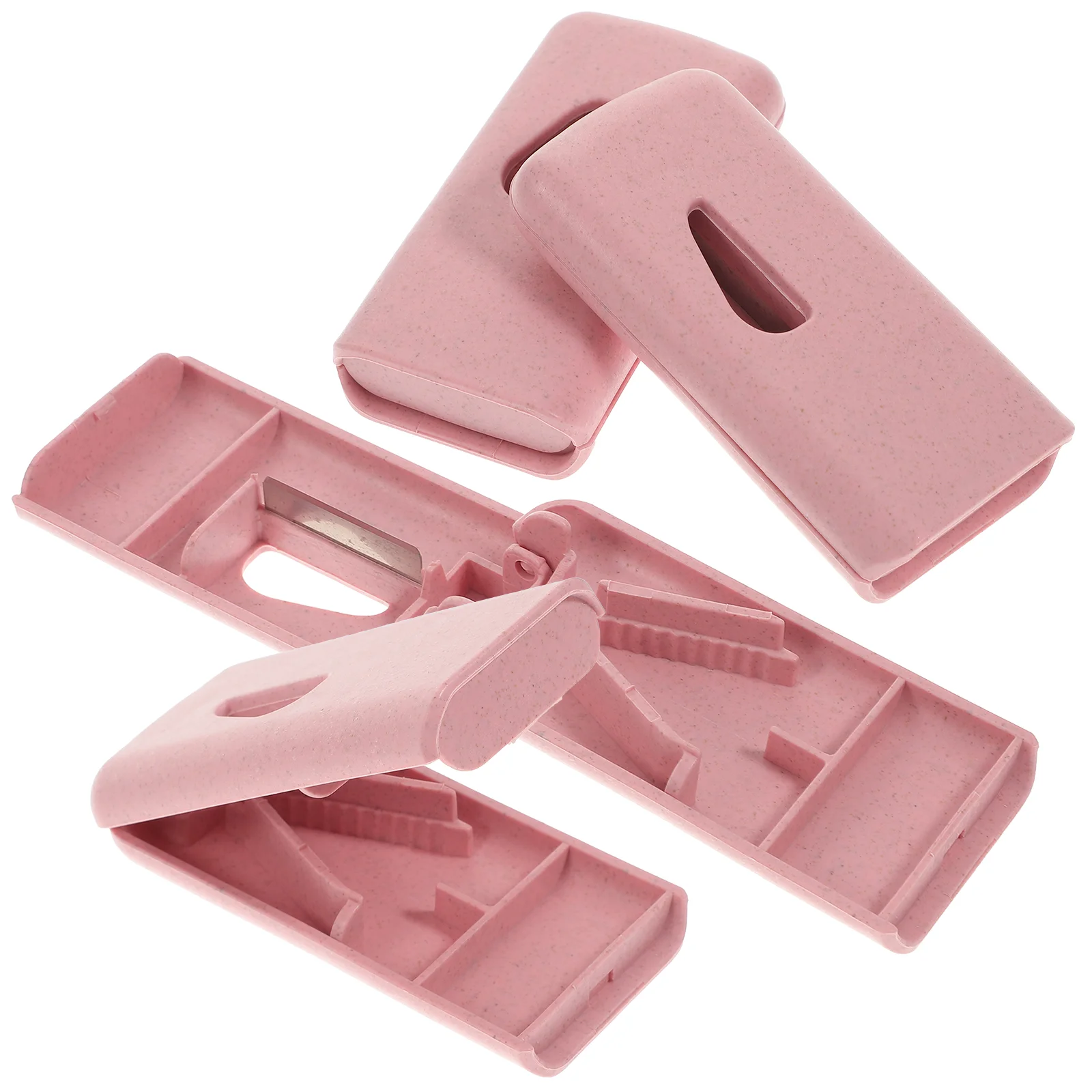 

Splittertabletboxorganizer Crushers Travelpulverizer Medication Cuttingdispenser Portable Vietamin Case Breaker Storage Tool
