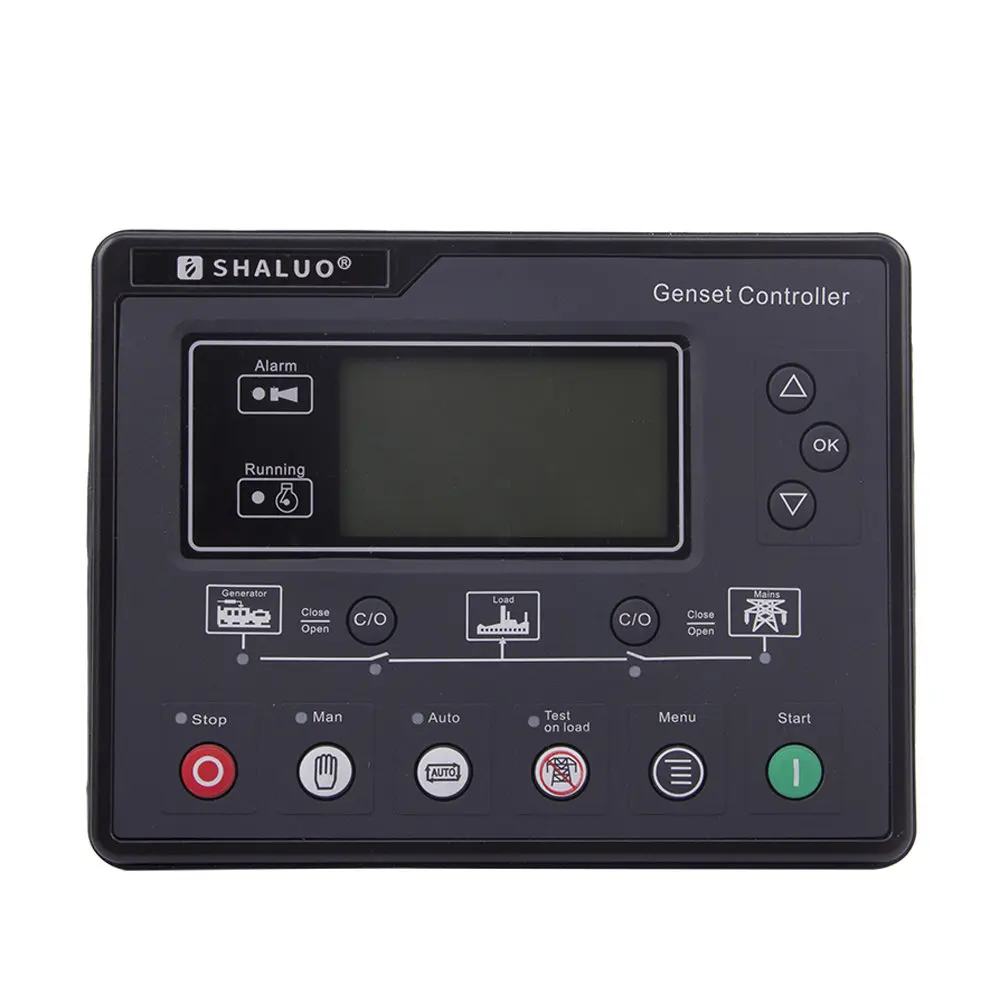 Контроллер дизельного генератора 6120U AMF, модуль управления автоматическим стартом и остановкой, аксессуары для генератора ATS, замена Smartgen HGM6120N