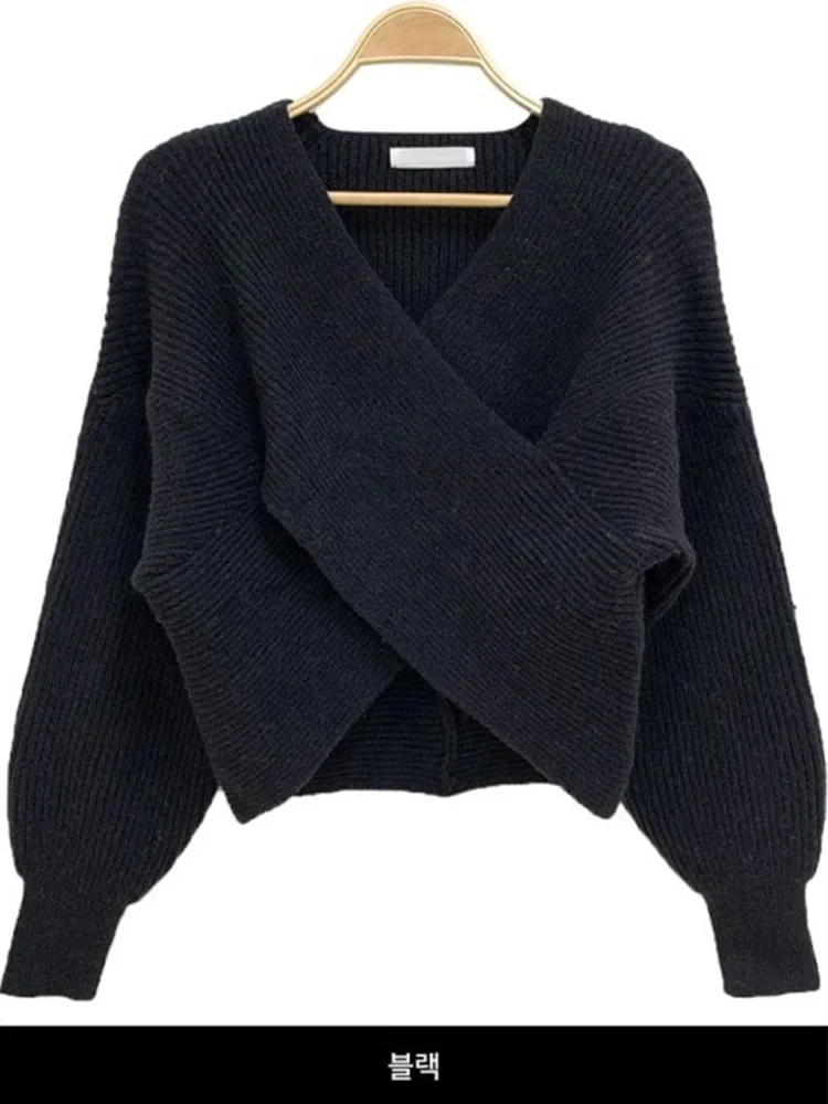 Женский вязаный свитер с открытыми плечами элегантный утепленный пуловер