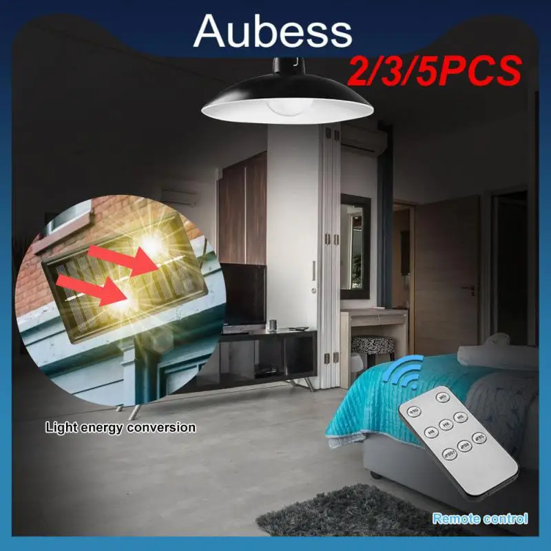 

2/3/5PCS Waterproof Solar Powered Solar Lighting Solar Wall Lamp Solar Powered Light Remote Control Outdoor Solar Lamp