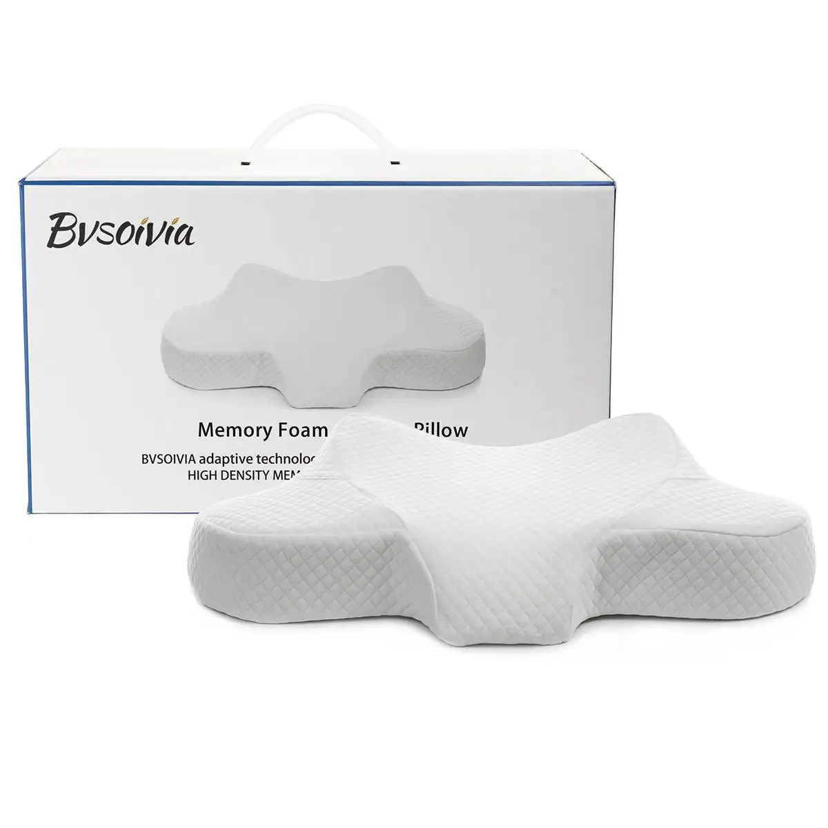 

Orthopedic Memory Foam Pillow Slow Rebound Soft Memory Slepping Pillows Butterfly Shaped Relax The Cervical For Adult