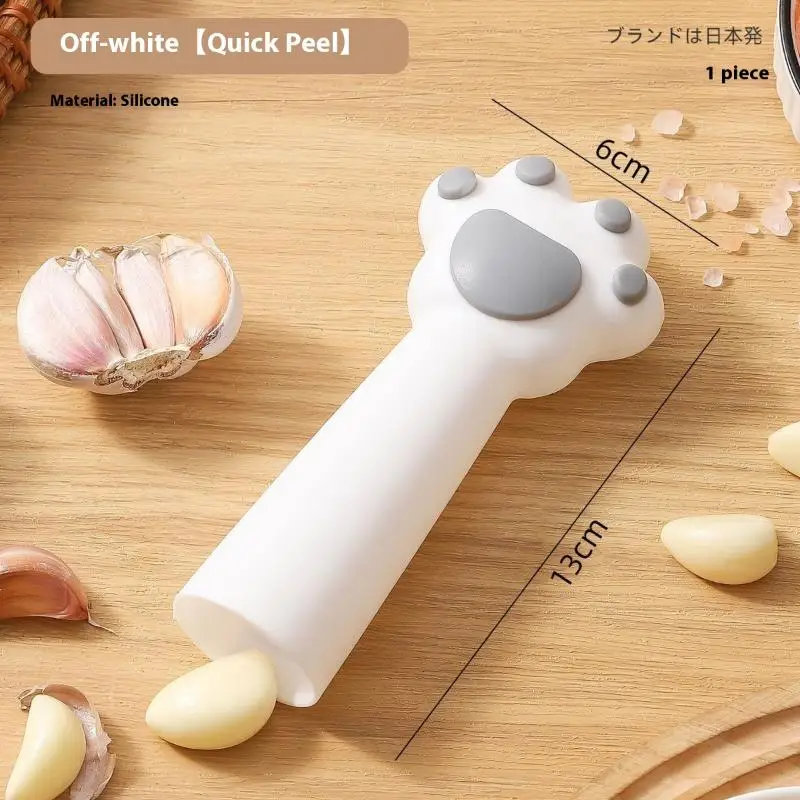 

Силиконовый чеснокочиститель кошачья лапка