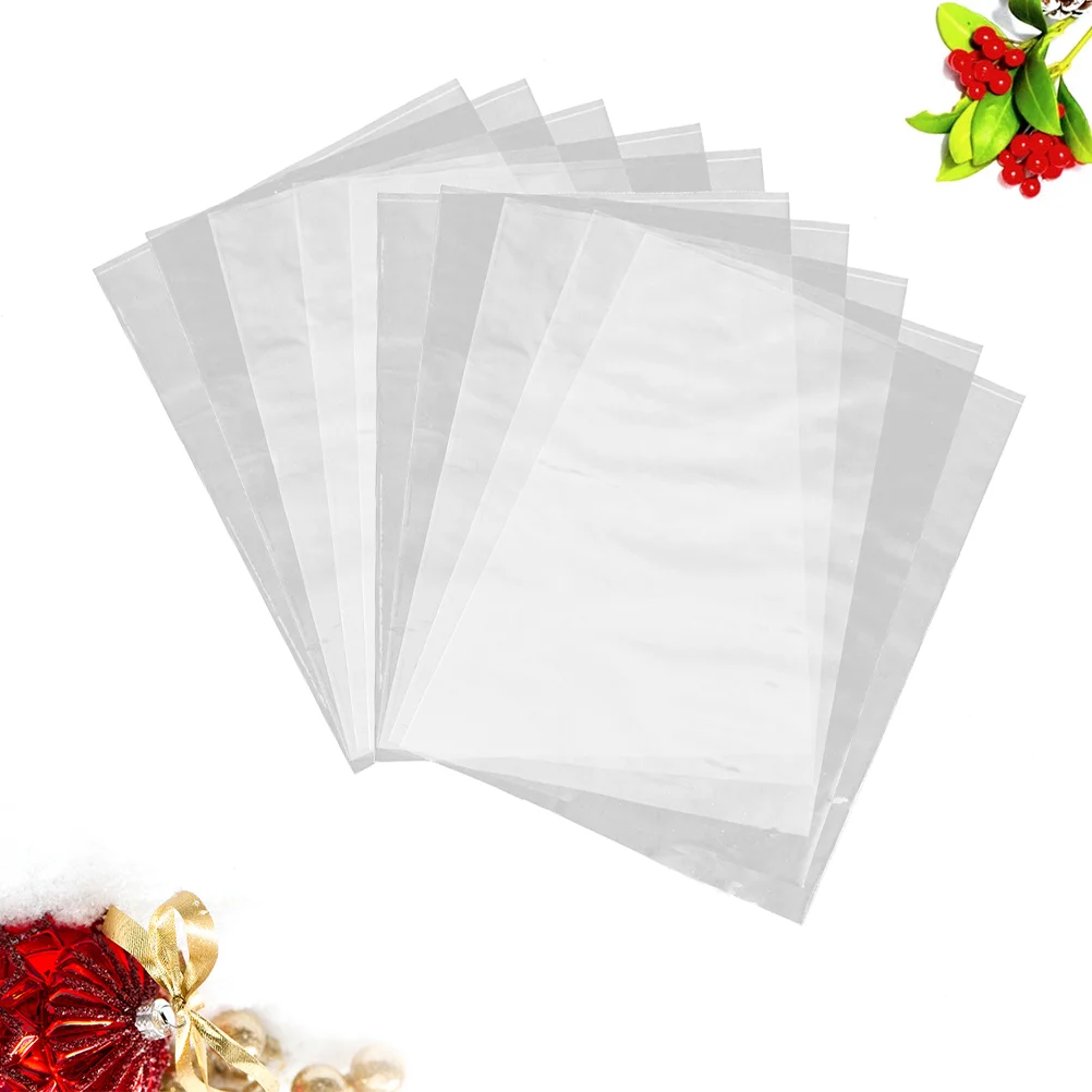 100 PCS Heat Sealer Bags Shrink Wrap Plastic Pallet Sheer Gift Protection Wrappers Pvc Transparent Soap Wraps