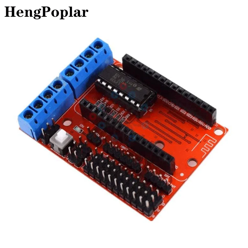 Моторный щит L293D для ESP-12E из набора ESP8266 esp 12E kit diy rc toy wifi smart car remote control on.