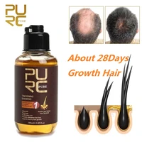 purc herbal ginseng shampoo anti hair loss treatment strengthen hair roots fast grow men women hair growth products100ml