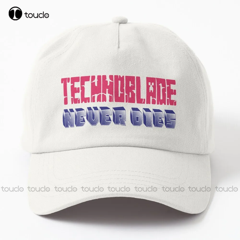 

Technoblade Never Dies Dad Hat hats for women Tactical Summer Sunscreen Hat Hunting Camping Hiking Fishing Caps Custom Gift Art
