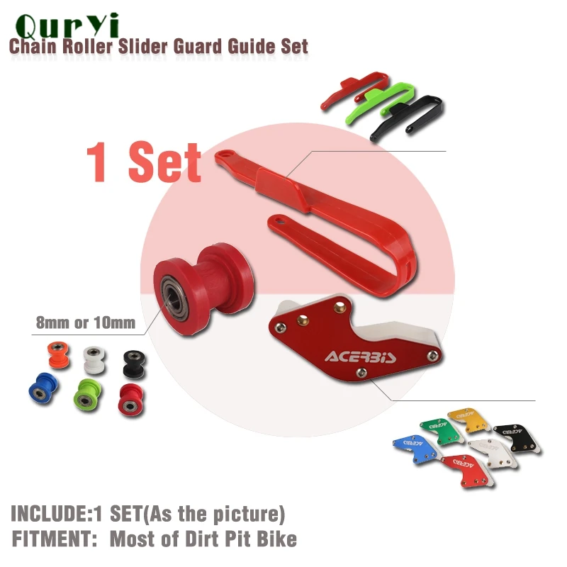 

Направляющая для мотоциклетной цепи, шарнирный ролик, комплект для универсального байка Kayo Bosuer ESB, 50 куб. См, 70 куб. См, Кроссовый мотоцикл