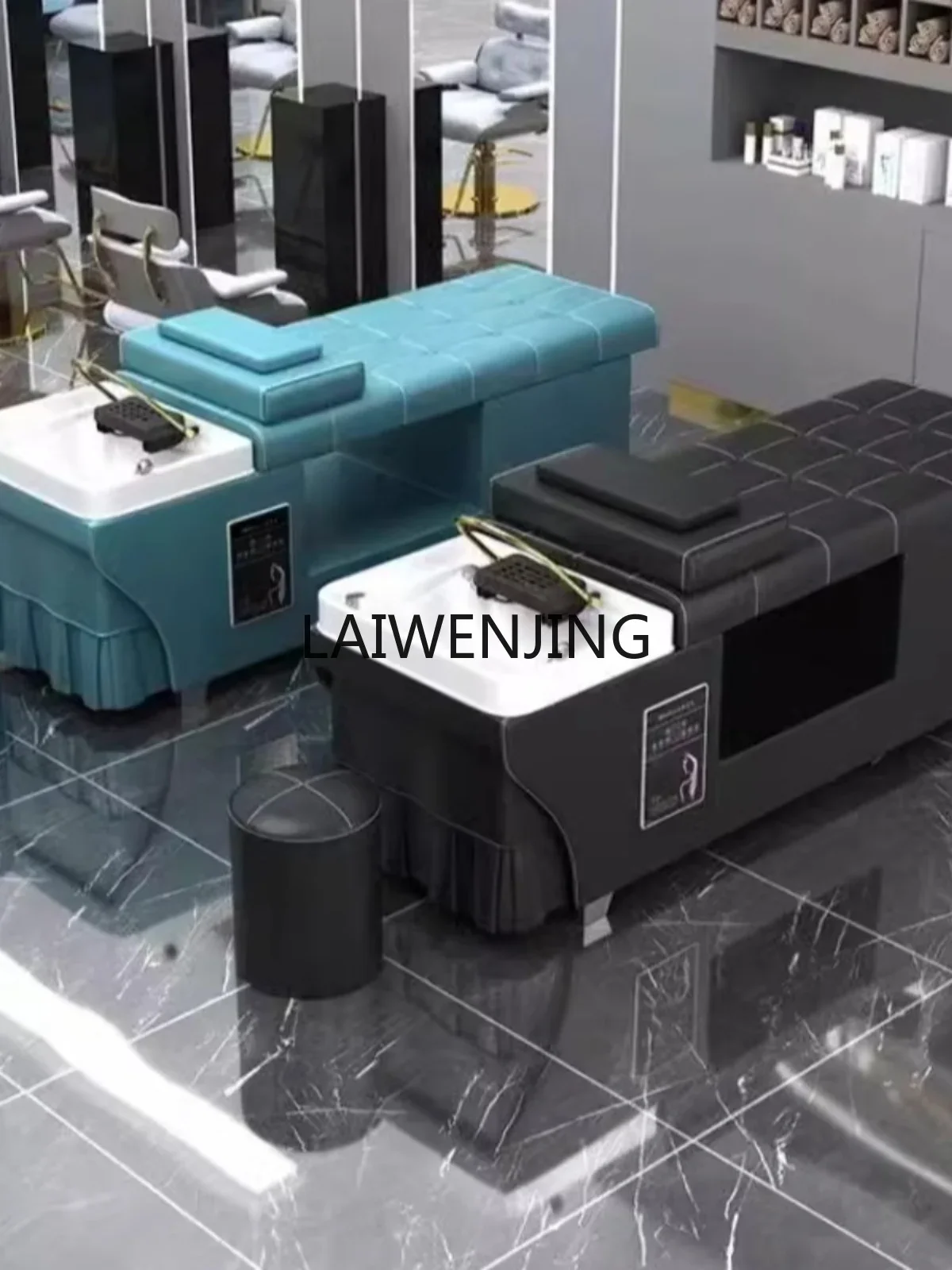 MJY Тайский шампунь Парикмахерская Салон красоты Ушная фумигация Массаж с