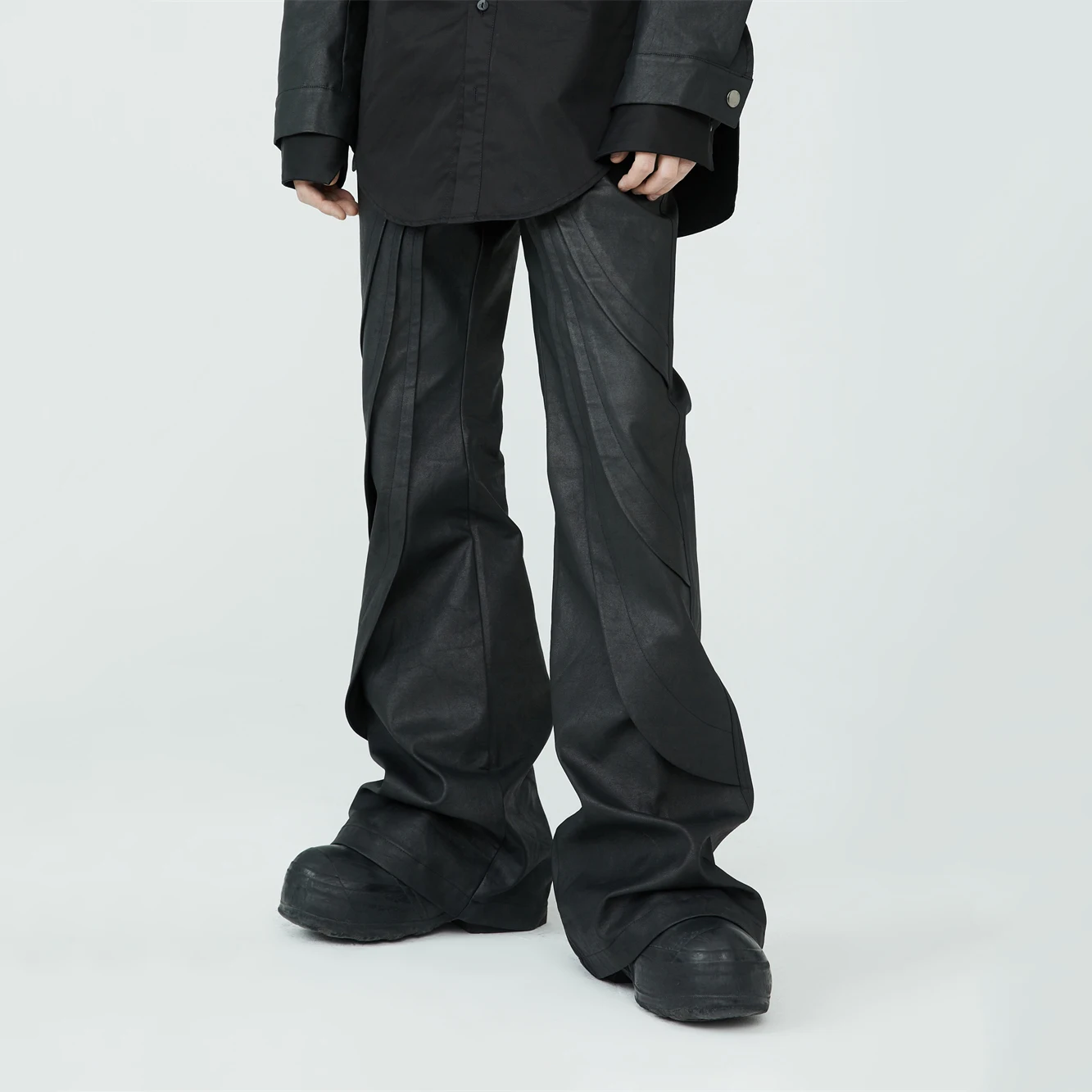 HKSH Весенние новые мужские панк джинсы шикарное покрытие тонкие универсальные