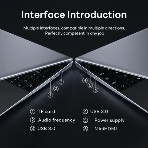 CHUBAN 15,6-дюймовый ноутбук i7  Windows 11