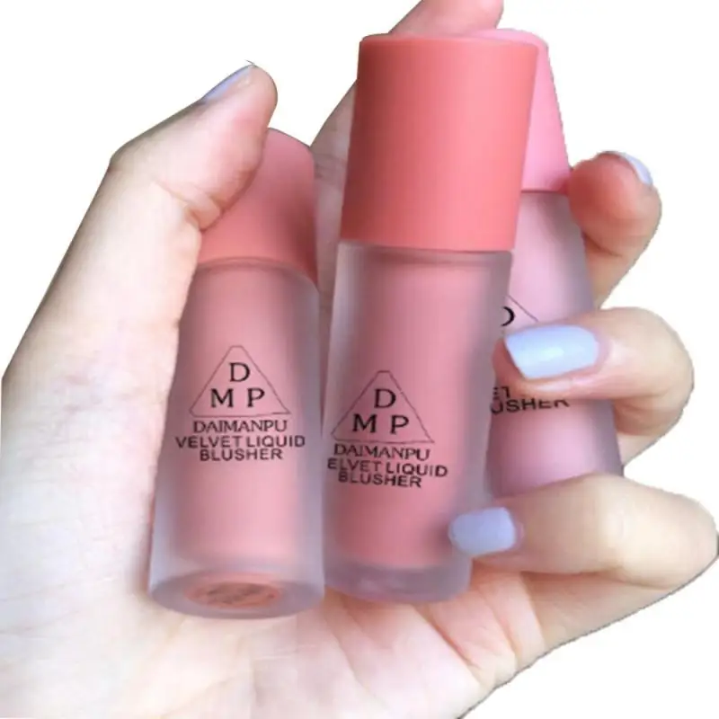 

Monochrome Liquid Blush Naturally Brightens Skin Tone Rouge Blusher Moisturizing Moisturizing Matte Blush Ladies Cosmetics Face