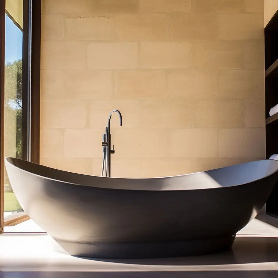 Ванна современного дизайна отеля отдельно стоящая ванна из смолы акриловая для