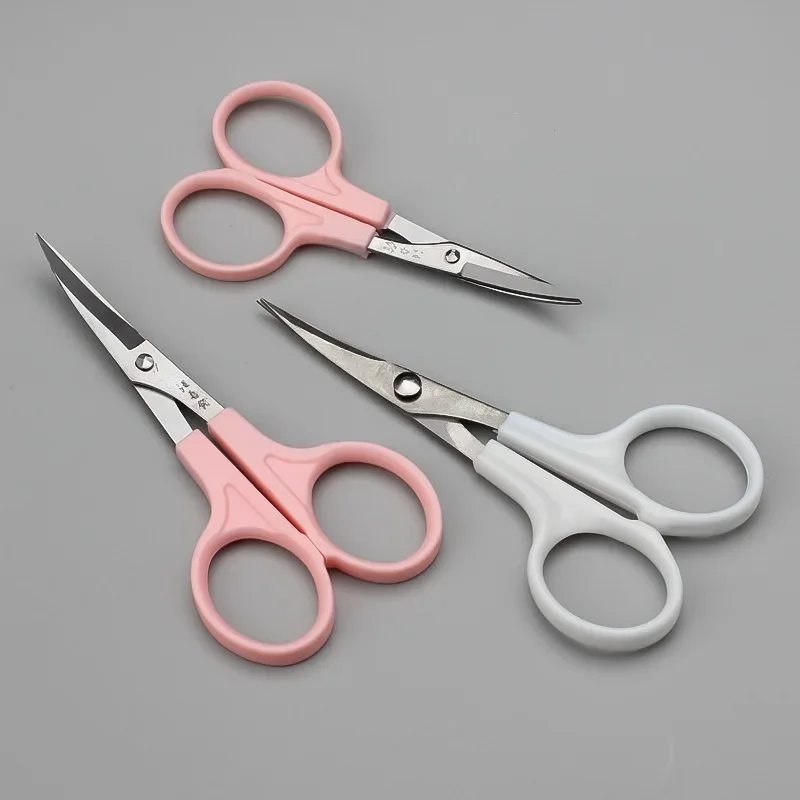 Ножницы ручной работы Wang Wuquan из нержавеющей стали с изогнутой головкой для