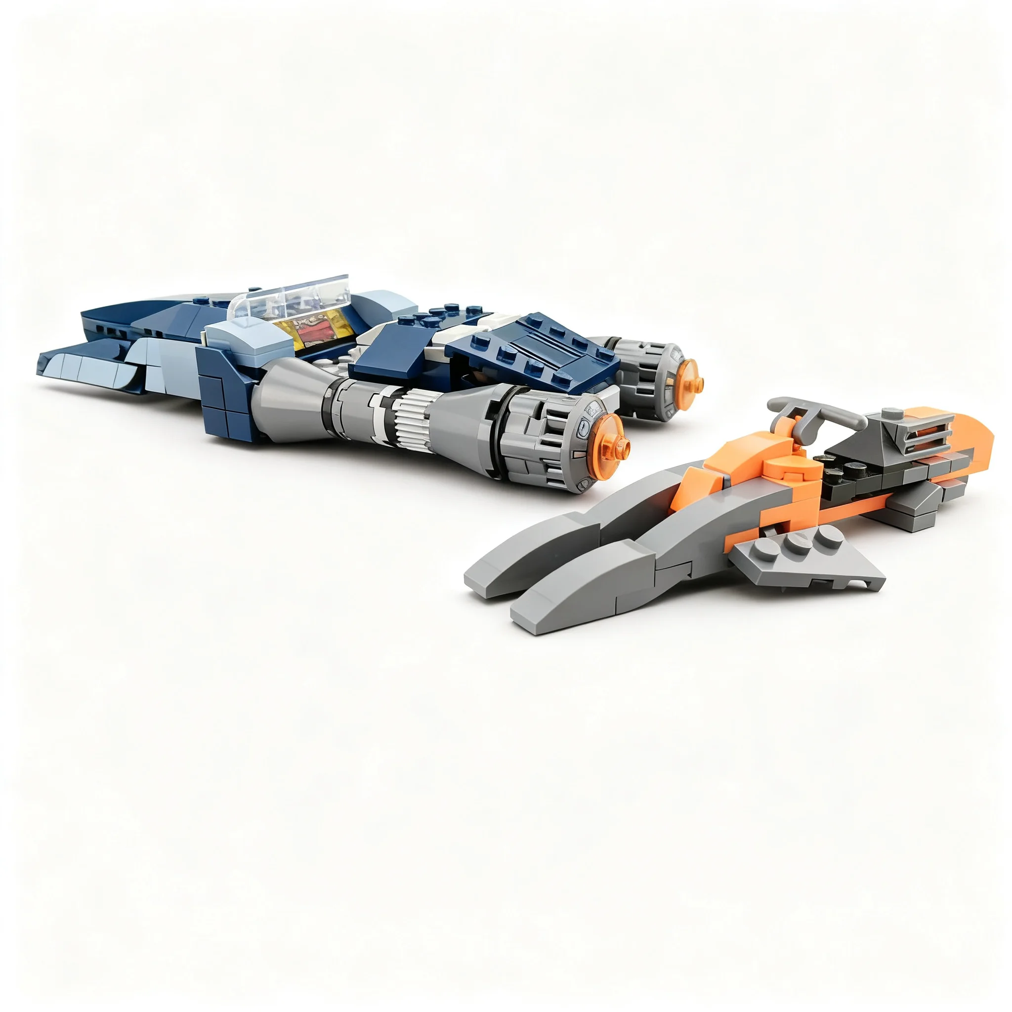 303 детали MOC Star Battle KOTOR Speeders, модель из строительных блоков, рождественский подарок, игрушки, коллекция на день рождения, креативный конструктор для самостоятельной сборки. (art.: 3920dd0952278) - 3920dd0952278
