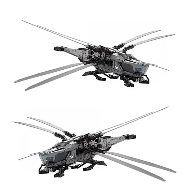 1369 шт. значки фильм Дюна Атрейдеды королевский орнитоптер 10327 космическая