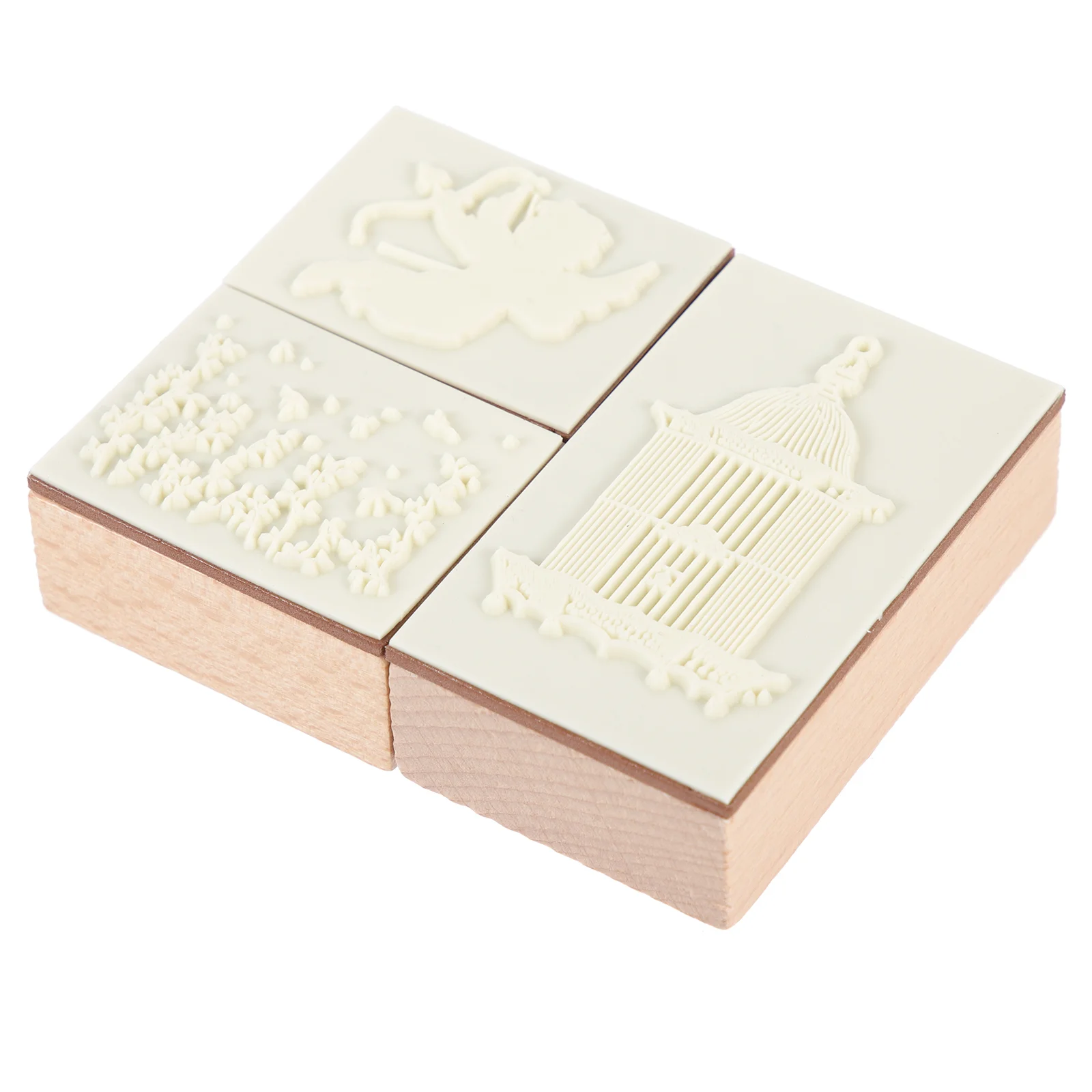 

Stamp Stamps Rubber Wooden Christmaswood Kids Diy Crafts Party Decorative Stamper Sealholiday Favors Craft Diarystampers