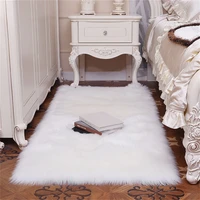washable carpet warm wool mat 17 color sheepskin chair cover plain fluffy beautiful rug home decor living room carpets