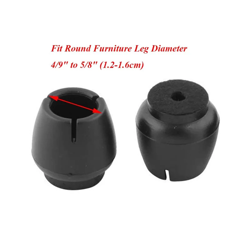 Силиконовые накладки для ножек мебели с фетровыми напольными протекторами