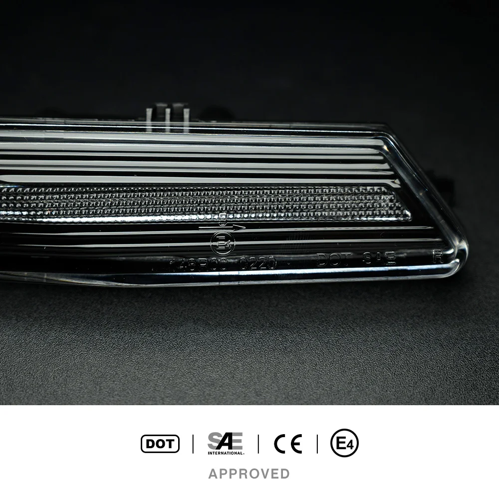 2x для Porsche Taycan 4S Sedan 2020-Up передний бампер Led Fender боковые габаритные огни авто