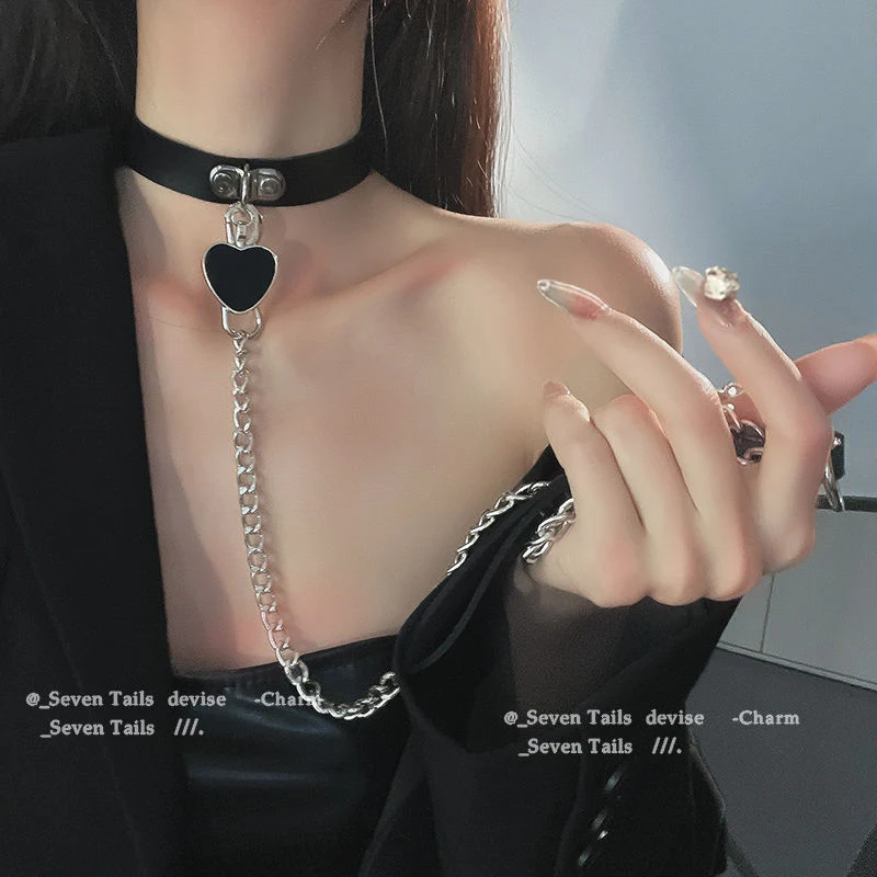 

Кожаная цепочка для тела Love, черные сексуальные универсальные аксессуары для вечерние Ринок и фестивалей, для бара, ночного клуба, хип-хопа, ...