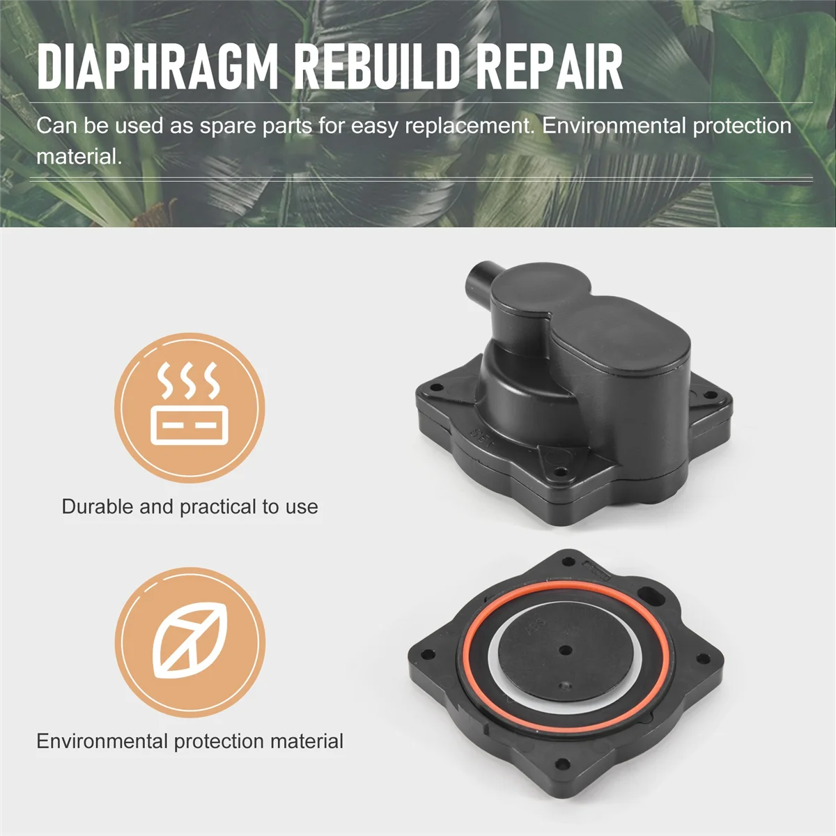 Диафрагма воздушного насоса для Hiblow HP-60 HP-80 септический воздушный насос 80PD000040 2