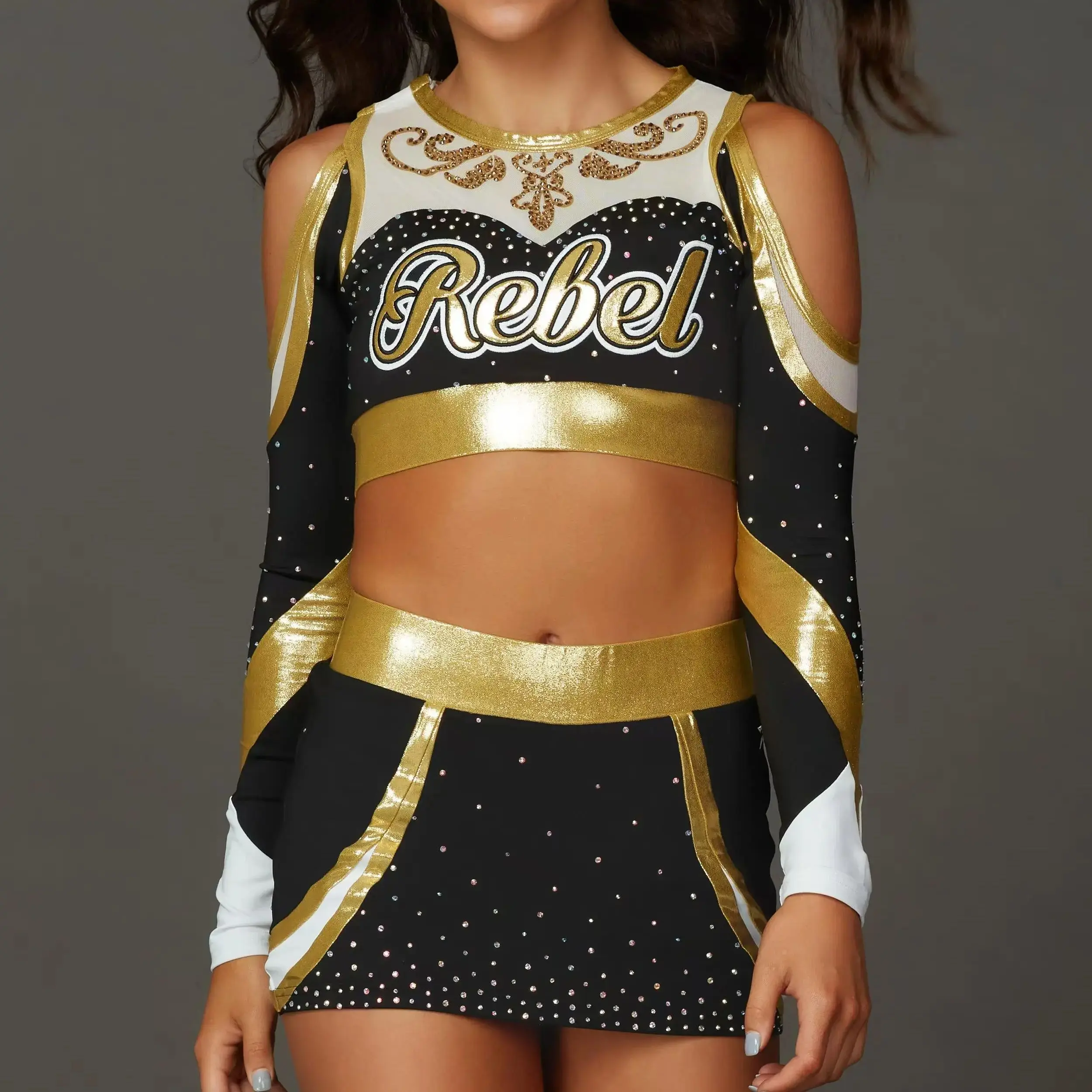 Профессиональная Униформа чарлидинга индивидуальный стиль спортивная одежда