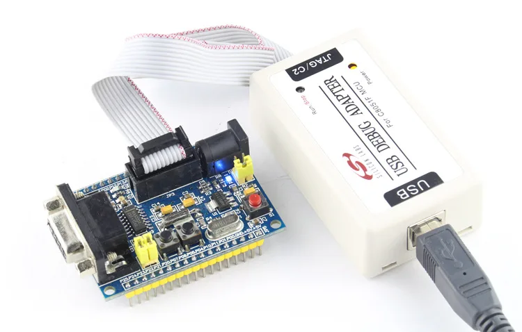 Эмулятор C8051F, кремниевый загрузчик EFM8, рекордер U-EC6/U-EC5/U-EC3 программатор