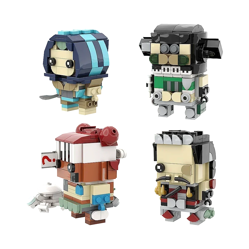 Gobrick MOC Apex legends ролевая пепла предохранитель спасательный жир октановые кирпичи