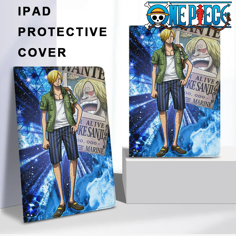 

Anime One Piece Luffy Protective Cover for iPad 10.2 for iPad Mini 1 2 3 Case for 2018 iPad Air 1 2 9.7 Tablet Soft Funda
