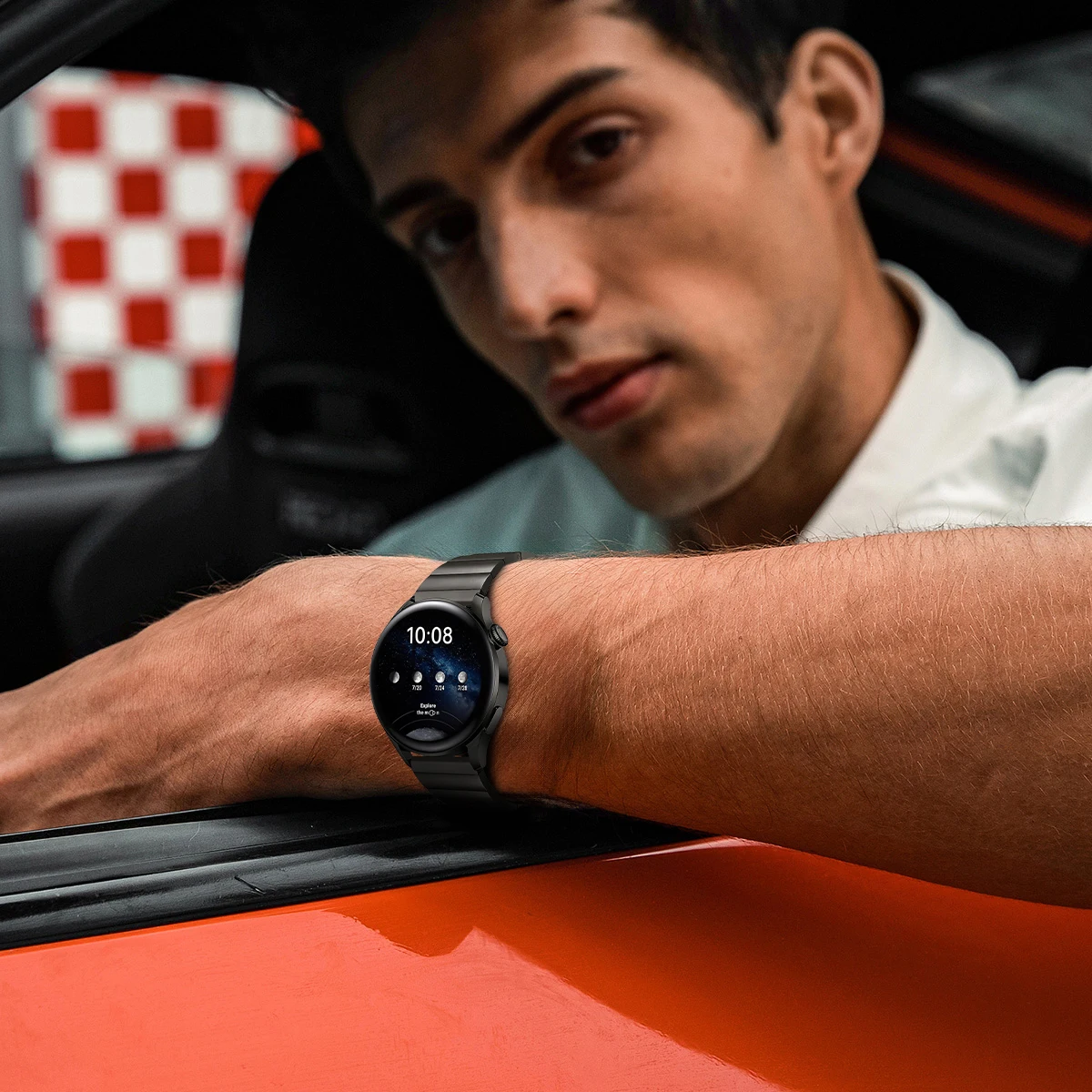 Роскошный металлический ремешок с быстрым звеном 22 мм для Huawei Watch GT5 GT4Pro 3Pro Браслет из нержавеющей стали 46 мм для Huawei GT 5 Pro 46 мм (art.: 3920cf2eebdf9) - 3920cf2eebdf9