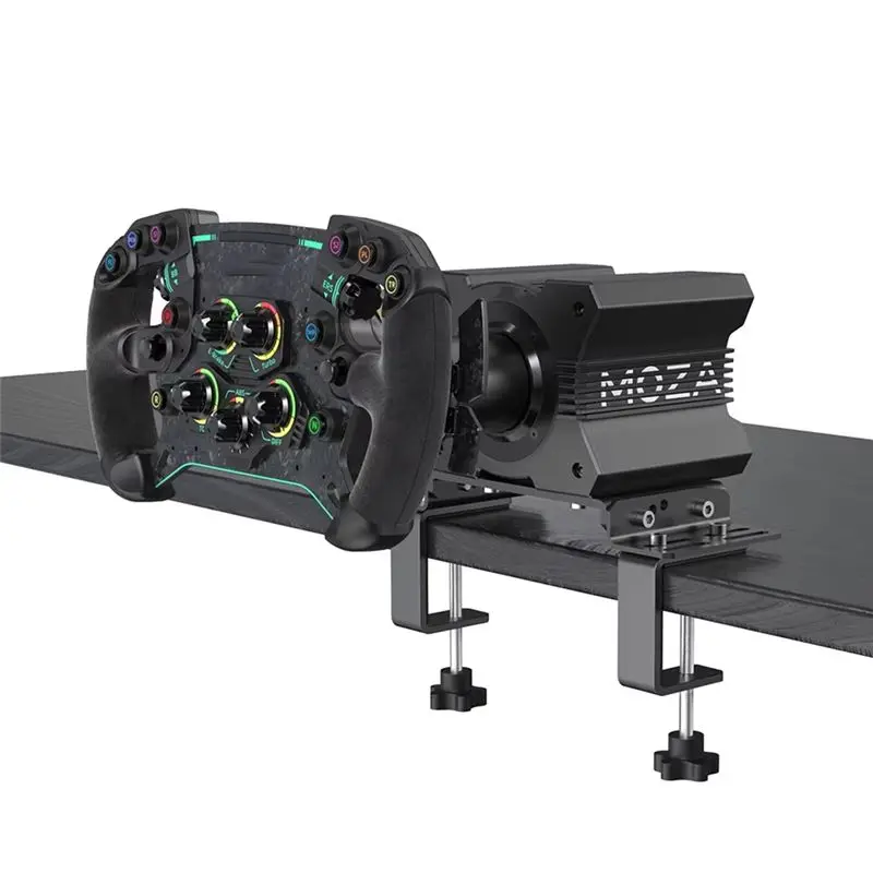 Фото AT82-для MOZA Racing R9 и R5, R12. Настольный зажим подходит для различных столов. Удобен в использовании и упаковке. Аксессуары для геймеров. №4