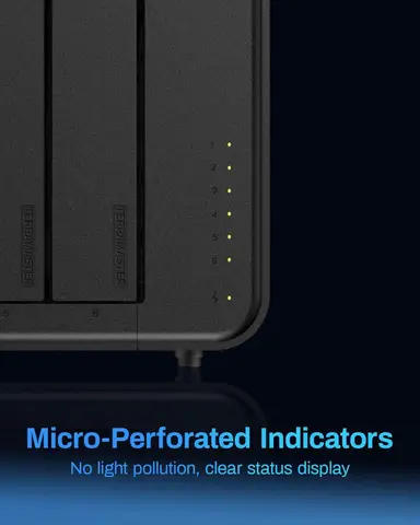 TERRAMASTER F6-424 6-отсечный NAS  Core i5 1235U 10 ядер 8 ГБ DDR5